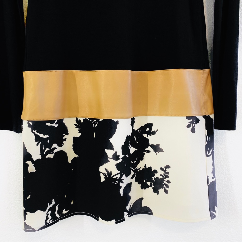 Bailey 44 Dress Black with Floral Bottom XS - Picture 4 of 7